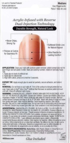 KISS Salon Acrylic Nude 28 Nails (6 PACK, KAN03) in Saudi Arabia