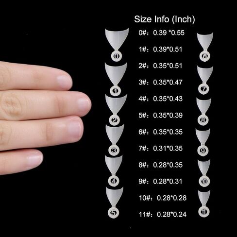 Ejiubas Short Stiletto Nails French Nail Tips 600pcs Professional Artificial Fake Nail Tips False Nails Acrylic Nail Tips Clear Christmas Nails in Saudi Arabia
