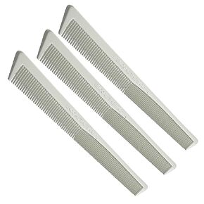 Encore The Barber Tapered Fading Comb for Barbers and Hair Stylists| Heat & Chemical resistant | color Gray | pack of three (3Pak) in Saudi Arabia