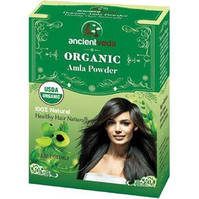 Natural Hair Powders | Non-GMO & Gluten Free | 100% Antioxidants Organic Hair Growth Treatment | Reduce the Appearance Hair Cleansing | Wrinkles | Chemical Free - Amla Powder