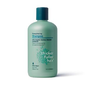 Thicker Fuller Hair, Strengthening Shampoo for Thin and Thinning Hair, 12 FL OZ (Count of 4) in Saudi Arabia