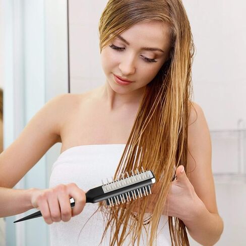 Hair Style Comb, Portable Hair Styling Comb, Hair Shark Comb Instant, Multifuncional tease Combing Brush with Shark Back Two-sided Design Instant Hair Volumizer for Hairdressing Women Men in Saudi Arabia