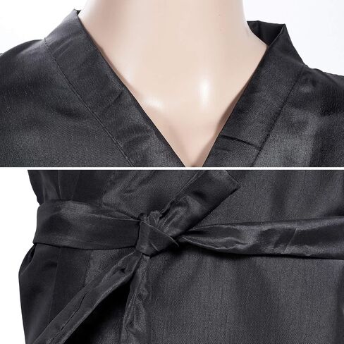 2 Pieces Salon Robes Smock for Clients Waterproof Hairdressing Gown Salon Cape in Saudi Arabia