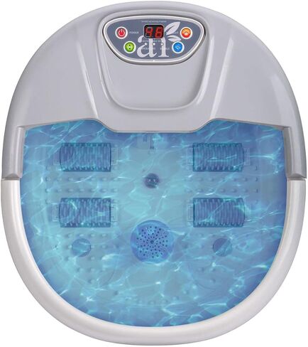Artnaturals Foot Spa Massager - Lights & Bubbles - Heated - Temperature Control - Soothe & Relax Tired Feet - Foot Bath Pedicure in Kuwait