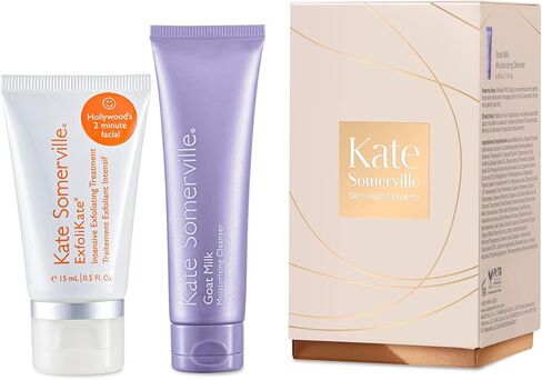 Kate Somerville Kate's Clinic Essentials Mini Duo - More Radiant, Hydrated and Super Soft Skin - 2-Piece Travel Size Skin Care Set in Saudi Arabia