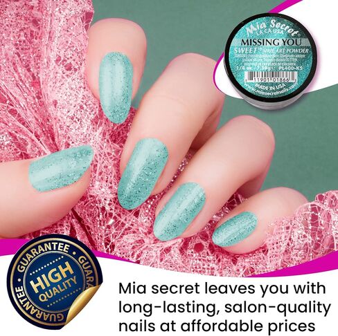 Mia Secret -Sweet Nail Acrylic Powder collection set of 6 in Saudi Arabia