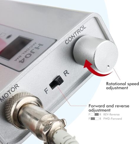 ماكينة مثقاب أظافر احترافية من QUNZHAO للأظافر الأكريليك، مبرد أظافر كهربائي 30000 دورة في الدقيقة، مبرد أظافر إلكتروني محمول لأدوات مانيكير الصالونات المنزلية (فضي) in Kuwait