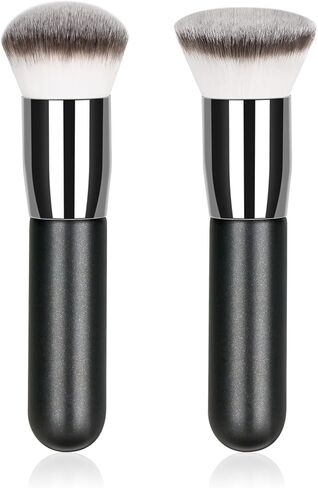 فرشاة كريم الأساس UNIMEIX Kabuki للوجه، فرشاة واقية من الشمس، فرش مكياج كريم الأساس للمكياج السائل والبودرة in Kuwait