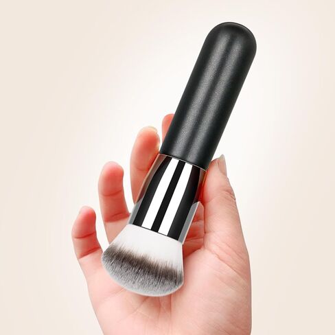 فرشاة كريم الأساس UNIMEIX Kabuki للوجه، فرشاة واقية من الشمس، فرش مكياج كريم الأساس للمكياج السائل والبودرة in Kuwait