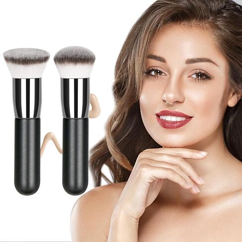 فرشاة كريم الأساس UNIMEIX Kabuki للوجه، فرشاة واقية من الشمس، فرش مكياج كريم الأساس للمكياج السائل والبودرة in Kuwait