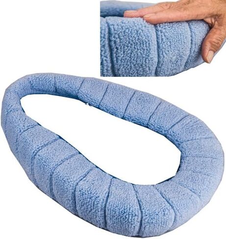 Bed Pan Cushion Bedpans Seat Covers Soft Suitable for All Kinds of Contoured Stainless Steel and Plastic Bedpan, Warm, Stretchable, Non-Irritating, 1.0 Count in Kuwait
