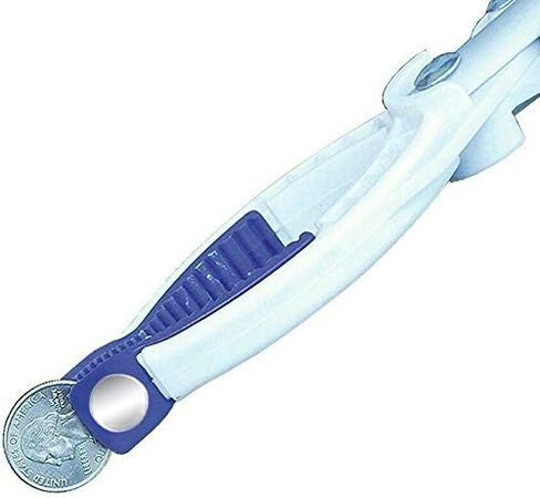 GRABBER BUDDY, Innovative Reacher Tool 36 inch, White, Blue, Aluminum, 1 Count in Saudi Arabia