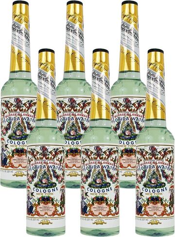 Lanman & Kemp Authentic Real Florida Water Cologne Florida Water Cologne 7.5 Oz - Six (6) Plastic Bottles in Saudi Arabia