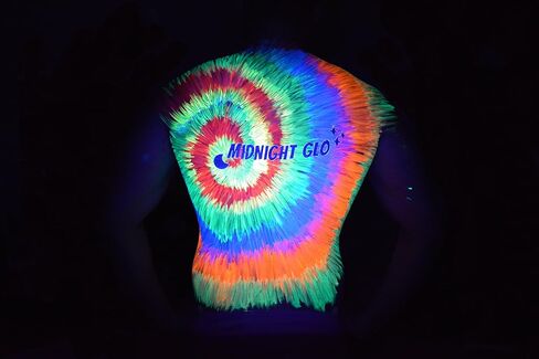 مجموعة طلاء الوجه والجسم ميدنايت جلو UV Neon Face & Body Paint (7 زجاجات 59.6 مل لكل منهما) طلاء فلوري تفاعليٍ بلون أسود فاتح - آمن، يغسل على البشرة، غير سام in Kuwait