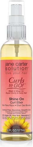 Jane Carter Solution Curls to Go Shine On Curl Elixir (6oz) - Nourishing, Reduce Frizz in Saudi Arabia