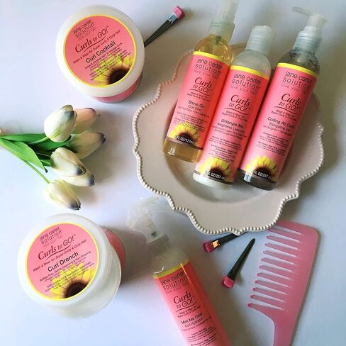 Jane Carter Solution Curls to Go Shine On Curl Elixir (6oz) - Nourishing, Reduce Frizz in Saudi Arabia