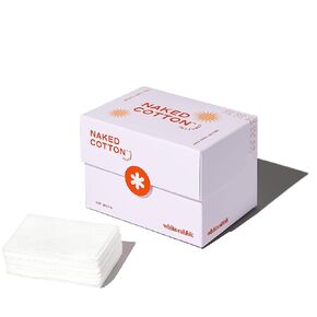 White Rabbit Cotton Pads for Face 200 Count - Premium 100% Cotton | Textured type | DIY Toner Mask, Makeup Remover Pads, Lint-Free, Hypoallergenic, Chemical Free,Perforated