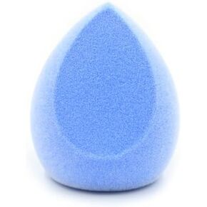 Microfiber Velvet Makeup Sponge, Latex-Free, Dual Layer Technology, Flawless Makeup Blender for Foundations, Powders and Creams, Tear Drop Cosmetic Tool (1PcsBlue) in Saudi Arabia
