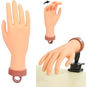 يد تدريب الأظافر من الأكريليك، أيدي عارضة أزياء لتدريب الأظافر، يد وهمية لتدريب الأظافر من الأكريليك، يد تدريب الأظافر للمبتدئين، قطعة واحدة in Kuwait