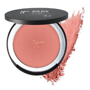 IT Cosmetics Bye Bye Pores Blush - Sheer, Buildable Color - Diffuses the Look of Pores & Imperfections - With Silk, Hydrolyzed Collagen, Peptides & Antioxidants - 0.192 oz in Saudi Arabia