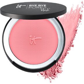 IT Cosmetics Bye Bye Pores Blush - Sheer, Buildable Color - Diffuses the Look of Pores & Imperfections - With Silk, Hydrolyzed Collagen, Peptides & Antioxidants - 0.192 oz