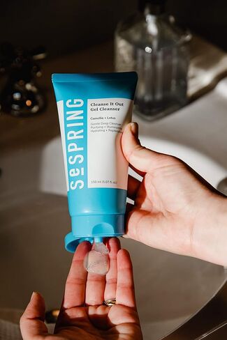 SeSpring Cleanse It Out Gel Cleanser, Formulated with Camellia and Lotus, Korean Skincare, Clean Beauty, Vegan, Cruelty Free, and Paraben Free in Saudi Arabia