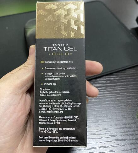 ايرفي جل جولد للرجال جل أصلي ليكون تيتان مان in Kuwait