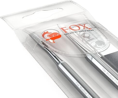 Fox Medical Equipment Ingrown Toenail Treatment Tools - Nail Care Kit - Podiatry Tools - Stainless Steel Nail File - Pedicure Kit - Ingrown Toenail Removal Kit - Best Toenail File - Toe Nail Corrector in Saudi Arabia