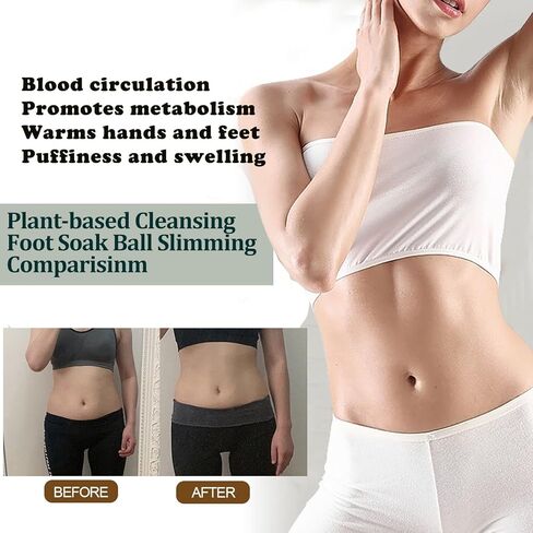 مجموعة كرات نقع القدم بالزنجبيل من 12 قطعة، كرات نقع القدم بالزنجبيل القديم لتحسين النوم والعناية بالقدم والاسترخاء وتخفيف الام العضلات والقدم in Kuwait