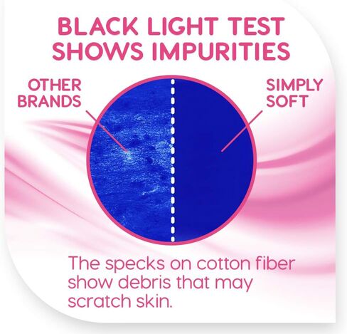 Simply Soft Premium Cotton Balls, 100% Pure Cotton, Absorbent, 200 Count (Pack of 3) in Saudi Arabia