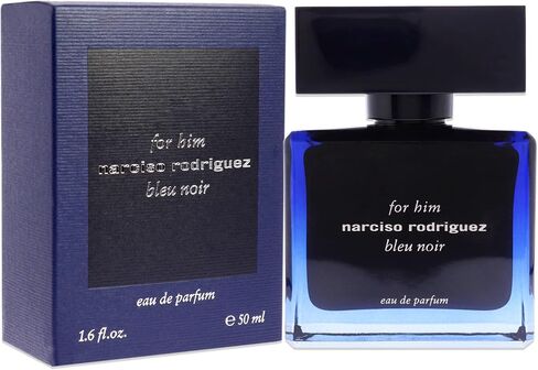 Narciso Rodriguez Bleu Noir Eau de Parfum Spray for Men, Blue, 3.3 Ounce in Saudi Arabia