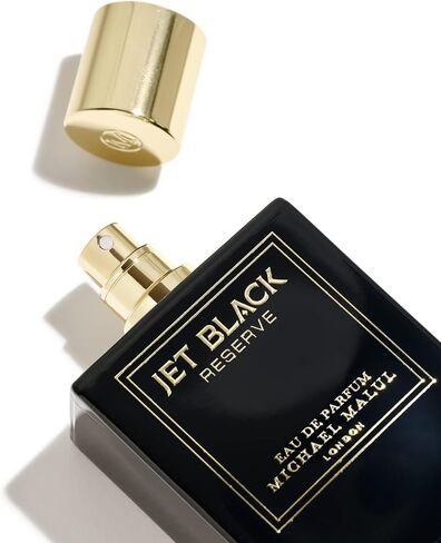 عطر جيت بلاك ريزيرف للرجال 3.4 أونصة ماء عطر، عطر متطور للرجال مع مزيج من مزيج من العنبر والهيل والنوتات الخشبية، 100 مل in Saudi Arabia