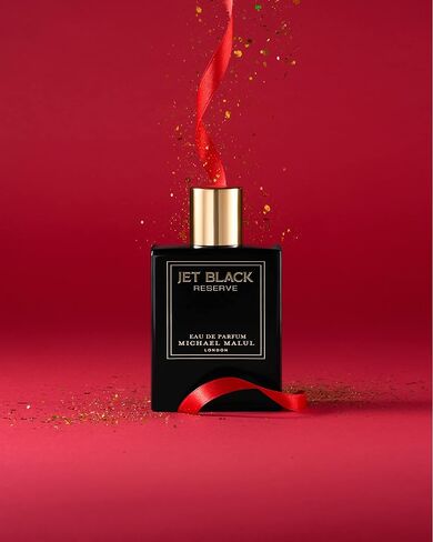 عطر جيت بلاك ريزيرف للرجال 3.4 أونصة ماء عطر، عطر متطور للرجال مع مزيج من مزيج من العنبر والهيل والنوتات الخشبية، 100 مل in Saudi Arabia
