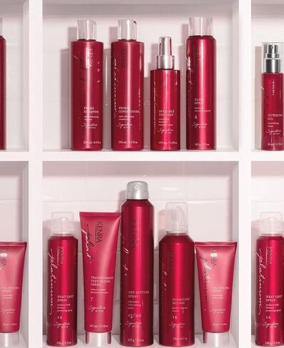 Kenra Platinum Glass Spray 6 |Luminous Nourishing Hairspray |Low-Hold | Shine-Enhancing Finisher | Heat Styling | Tames Frizz & Flyaways | Moisturize & Condition | All Hair Types in Saudi Arabia