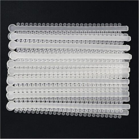 Dental Orthodontic Ligature Ties Elastic Rubber Bands (1040-Black-5#) in Kuwait