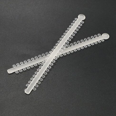Dental Orthodontic Ligature Ties Elastic Rubber Bands (1040-Black-5#) in Kuwait