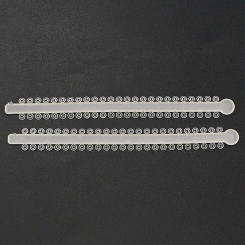 Dental Orthodontic Ligature Ties Elastic Rubber Bands (1040-Black-5#) in Kuwait