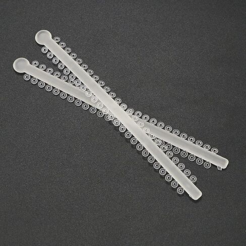 Dental Orthodontic Ligature Ties Elastic Rubber Bands (1040-Black-5#) in Kuwait