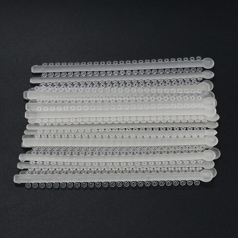 Dental Orthodontic Ligature Ties Elastic Rubber Bands (1040-Black-5#) in Kuwait