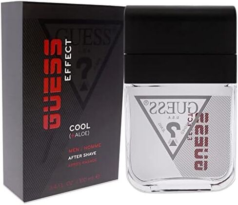 GUESS Effect Grooming COOL After Shave with Aloe Vera for Men, 3.4 Fl Oz in Saudi Arabia