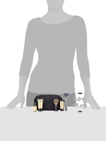 The Art of Shaving Unscented Travel Kit - Men's Razor with Pre-Shave Oil, Shaving Cream, Shaving Brush & After-Shave Balm in Saudi Arabia