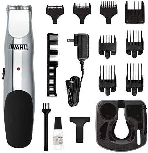 Wahl Beard and Mustache Trimmer, Cordless Rechargeable Facial Hair Trimmer - Model 9916-4301 in Kuwait