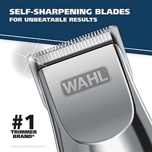 Wahl Beard and Mustache Trimmer, Cordless Rechargeable Facial Hair Trimmer - Model 9916-4301 in Kuwait
