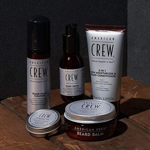 Beard Conditioner Serum by American Crew, Conditioning Oil Blend for a Soft, Shiny & Smooth Beard, 1.7 Fl Oz in Saudi Arabia