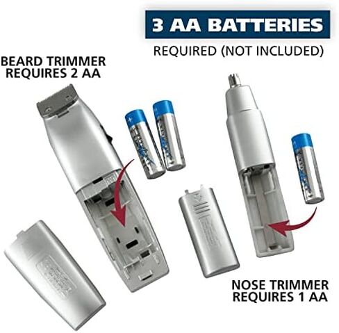 Wahl Mustache and Beard Trimmer with Precision Ground Blades and 8 Different Trimming Lengths - Model 5537-420 in Saudi Arabia