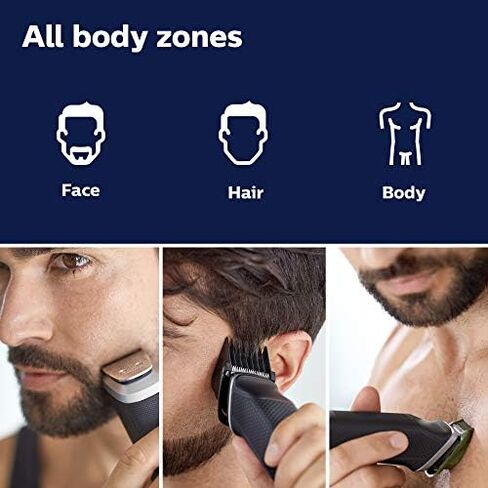Philips Norelco Multigroomer All-in-One Trimmer Series 5000، MG5750/49 + Philips Norelco Bodygroom Series 1100، BG1026/60 in Saudi Arabia