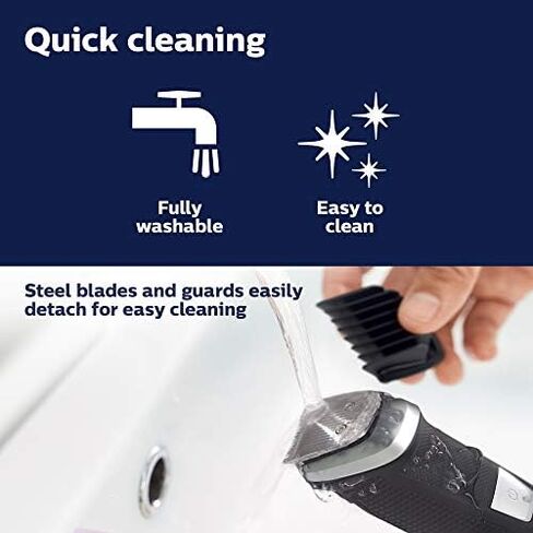 Philips Norelco Multigroomer All-in-One Trimmer Series 5000، MG5750/49 + Philips Norelco Bodygroom Series 1100، BG1026/60 in Saudi Arabia