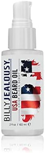 Billy Jealousy USA Beard Oil With Jojoba, Avocado and Sunflower Oil, 2 Fl Oz in Saudi Arabia