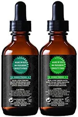 Grooming Warrior Beard Oil Duo, 4 Fl. Oz in Saudi Arabia