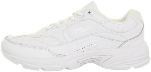 Fila Men's Memory Workshift-m Shoes, White/White/White, 8 M US in Saudi Arabia